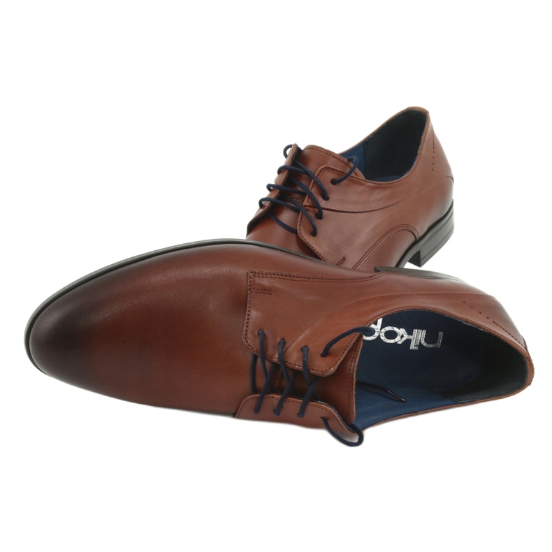 Nikopol Pantofi din piele maro 1736 6