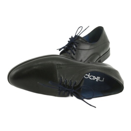 Nikopol Pantofi din piele neagră 1736 negru 6