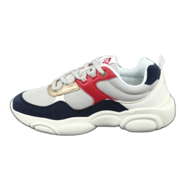 Lee Cooper Pantofi sport pentru femei 1275 gri/multicolor 2