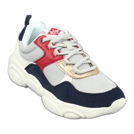Lee Cooper Pantofi sport pentru femei 1275 gri/multicolor 1