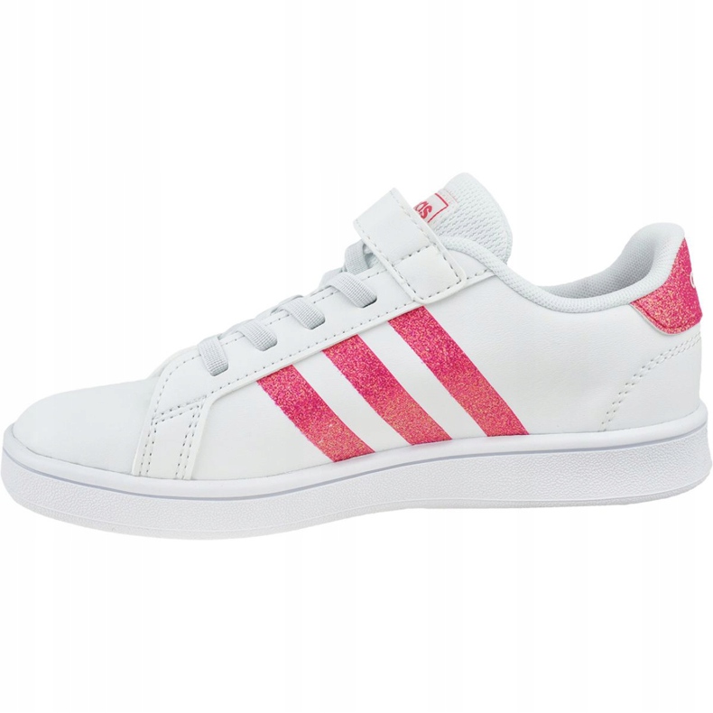 Pantofi Adidas Grand Court K Jr EG3811 alb 1
