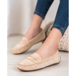 Seastar Mocasini clasici bej 2