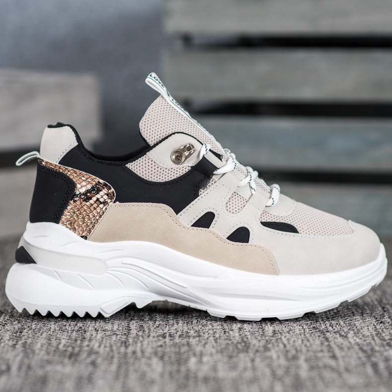 Weide Adidași la modă Love maro negru multicolor 2