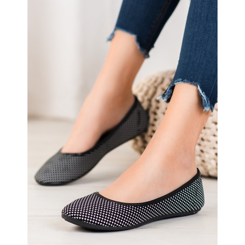 McKey Balerină în inimi alb negru 1