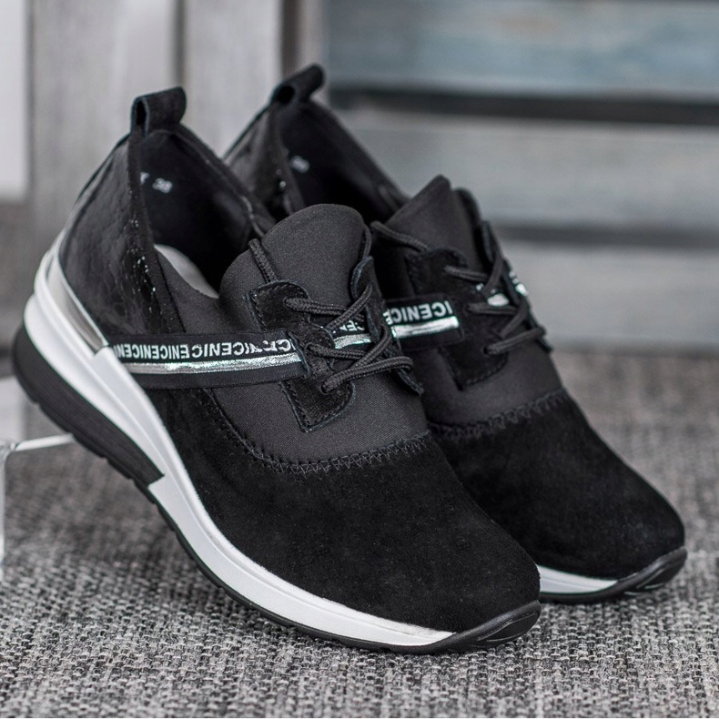 Filippo Adidași din piele Frumos negru 1