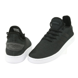 Pantofi Adidas Court Adapt M F36418 negru gri 4