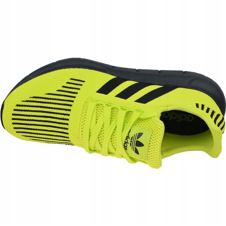 Pantofi Adidas Swift Run EE6797 negru verde 2