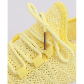 Galben BB76 Pantofi sport galbeni 1