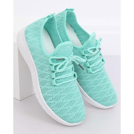 Mint BB76 Pantofi sport verzi multicolor verde 2