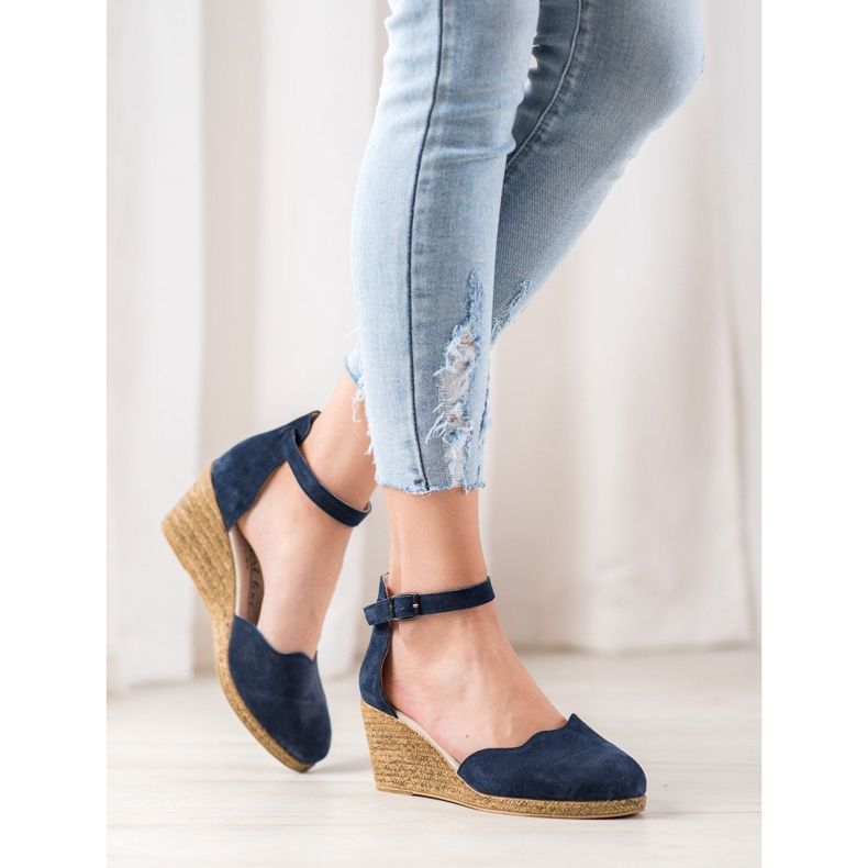 Filippo Încălțăminte de piele albastru marin albastru 1