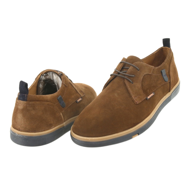 Încălțăminte pentru bărbați Badura 3764 maro 4