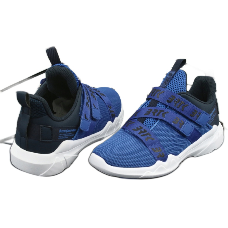 Bartek 75213 Pantofi sport insertie din piele albastru marin albastru 3