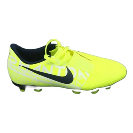 Pantofi de fotbal Nike Phantom Venom Academy Fg Jr AO0362-717 galben 1