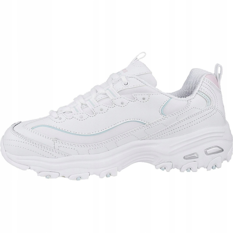 Skechers D'Lites Sparkling Rain W 149060-WLPK alb 1 Skechers D'Lites Sparkling Rain W 149060-WLPK alb 1