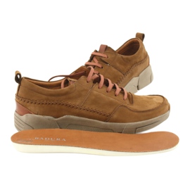 Pantofi cu cordon Badura 3374 maro 6