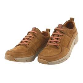 Pantofi cu cordon Badura 3374 maro 3