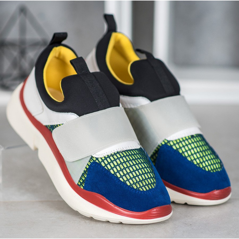 Sweet Shoes Pantofi sport ușori cu velcro multicolor 1