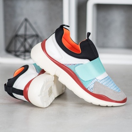 Sweet Shoes Pantofi sport ușori cu velcro multicolor 1