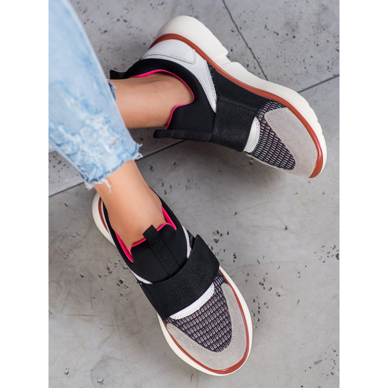 Sweet Shoes Pantofi sport ușori cu velcro multicolor 1