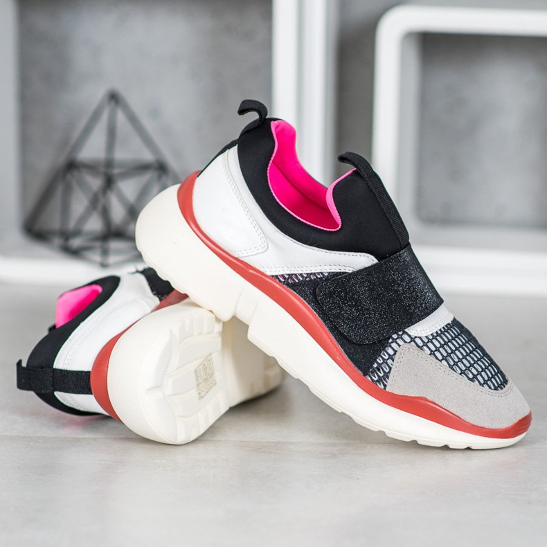 Sweet Shoes Pantofi sport ușori cu velcro multicolor 2