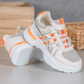 SHELOVET Pantofi sport la modă pe platformă multicolor 2