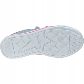 Pantofi Skechers Sparkle Lite-Stars The Limit Jr 314036L-LBMT albastru roz de aur 3