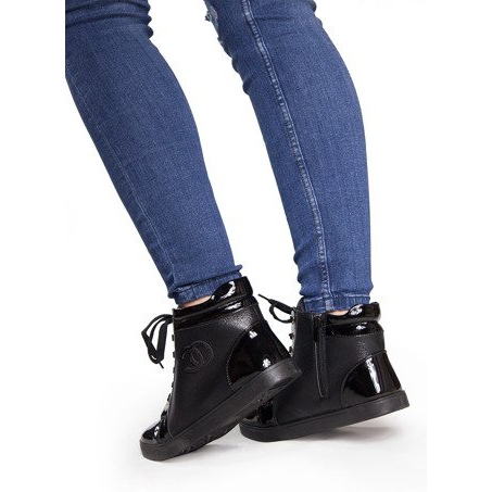 Tenisi R18 negri negru 2