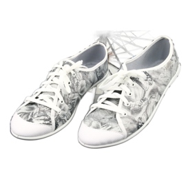 Încălțăminte pentru tineret Befado 248Q023 alb gri 3