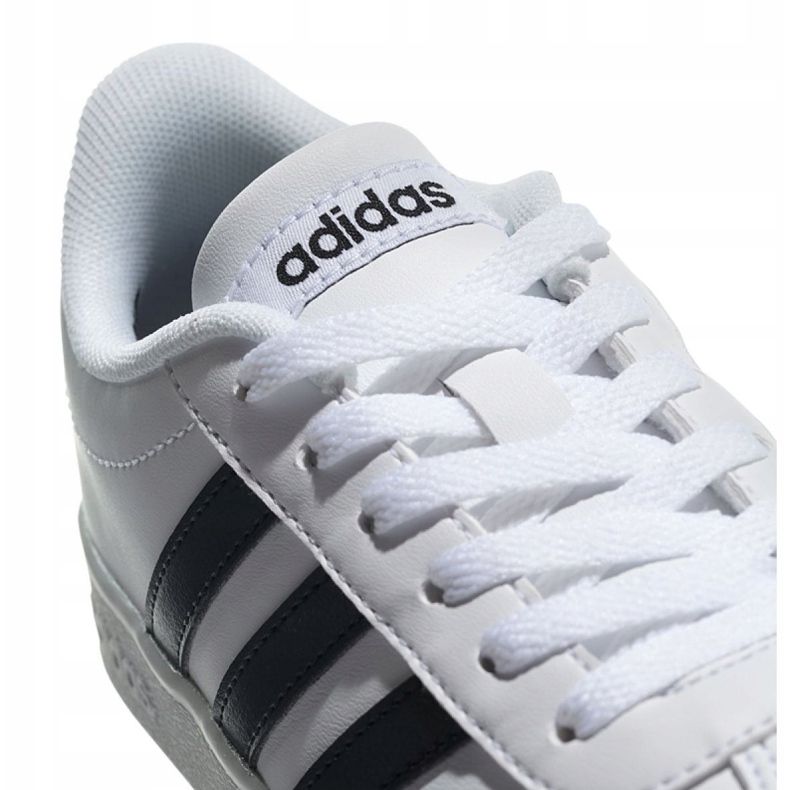 Pantofi Adidas Vl Court 2.0 Jr DB1831 alb 2