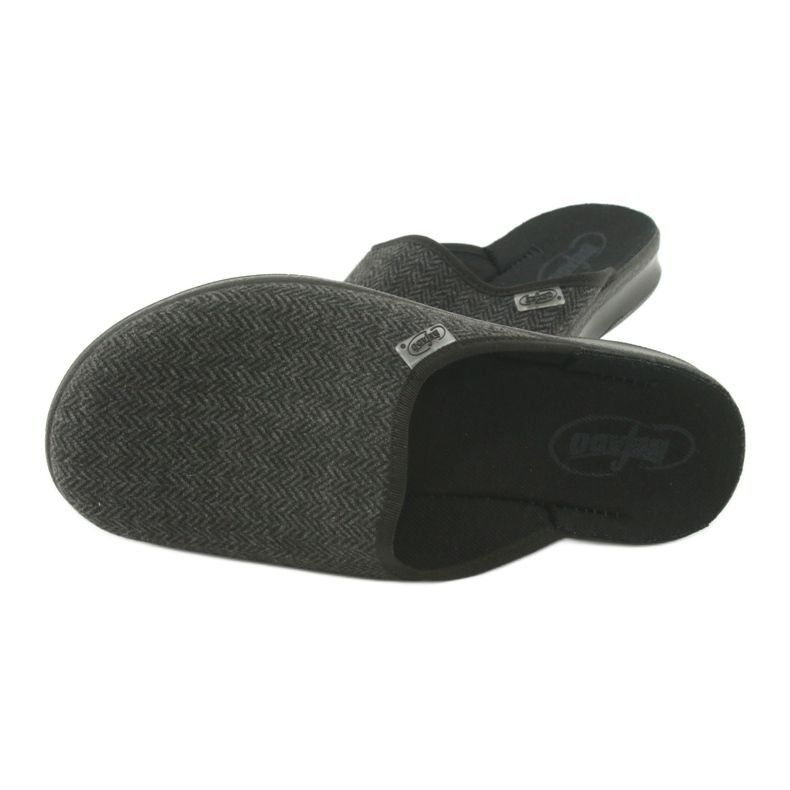 Încălțăminte pentru bărbați Befado pu 548M022 negru gri 5