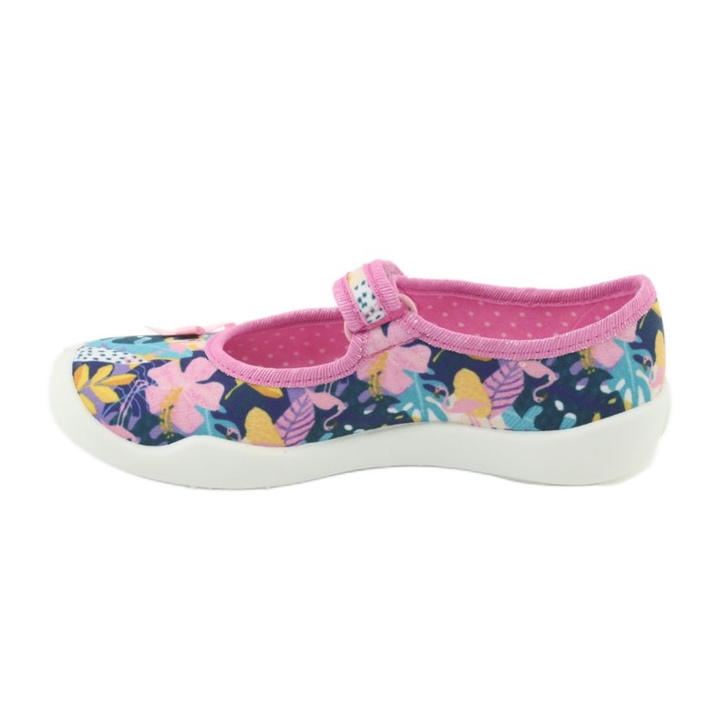 Pantofi pentru copii Befado 114X395 albastru marin albastru roz multicolor 2