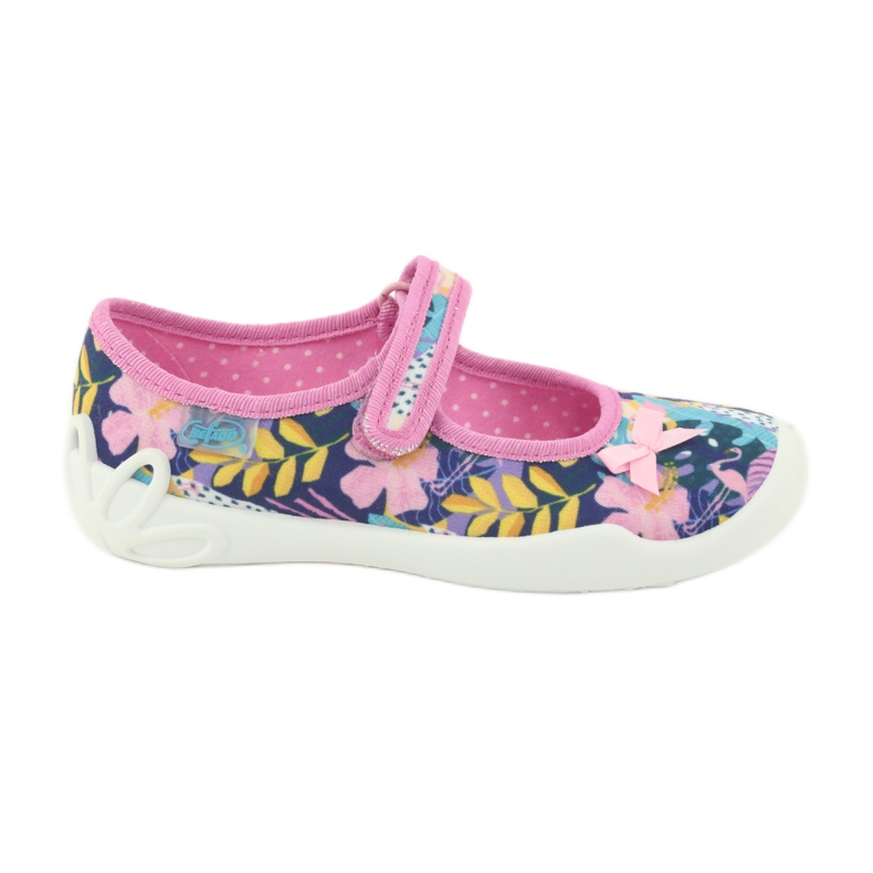 Pantofi pentru copii Befado 114X395 albastru marin albastru roz multicolor 1