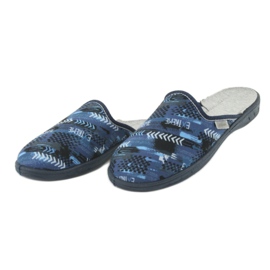 Pantofi pentru copii Befado colorate 707Y402 albastru marin albastru 3