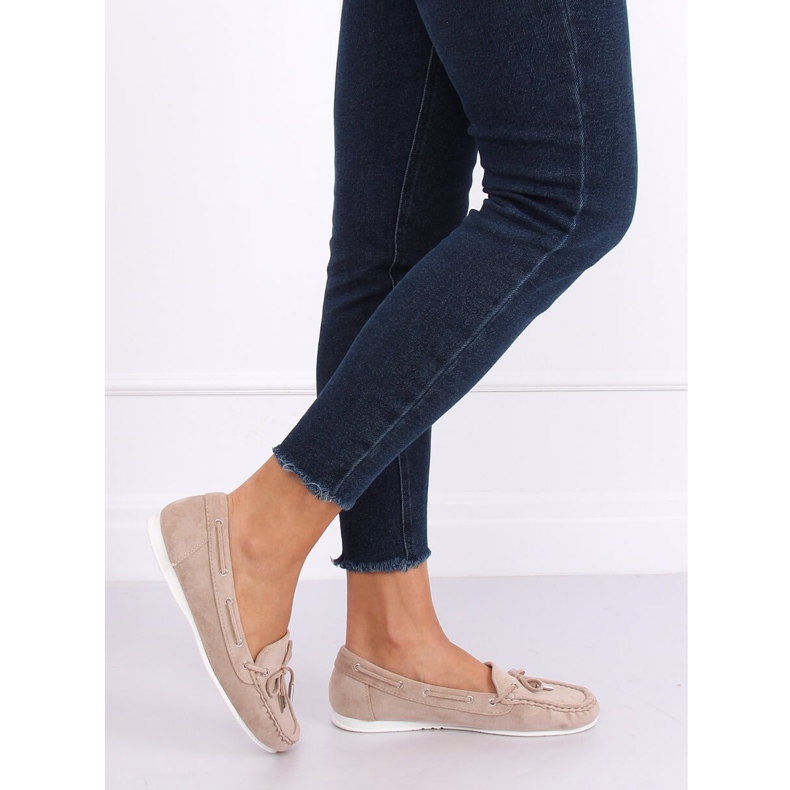 Mocasini dama bej RQ-1 Bej 1