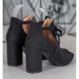 Cizme VINCEZA deget deschis negru 1 Cizme VINCEZA deget deschis negru 1