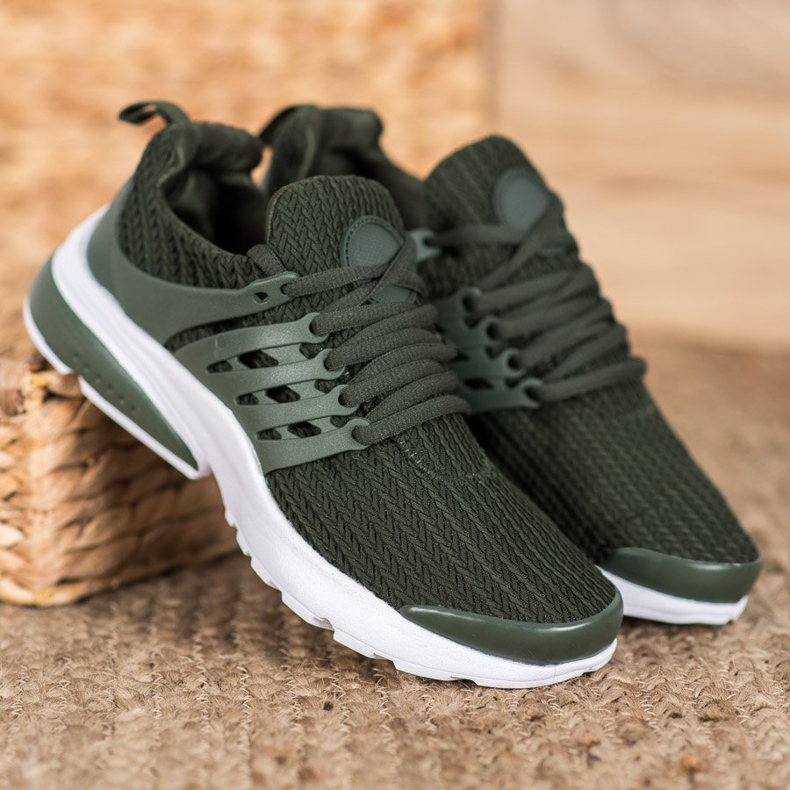 SHELOVET Încălțăminte de sport textilă kaki 1