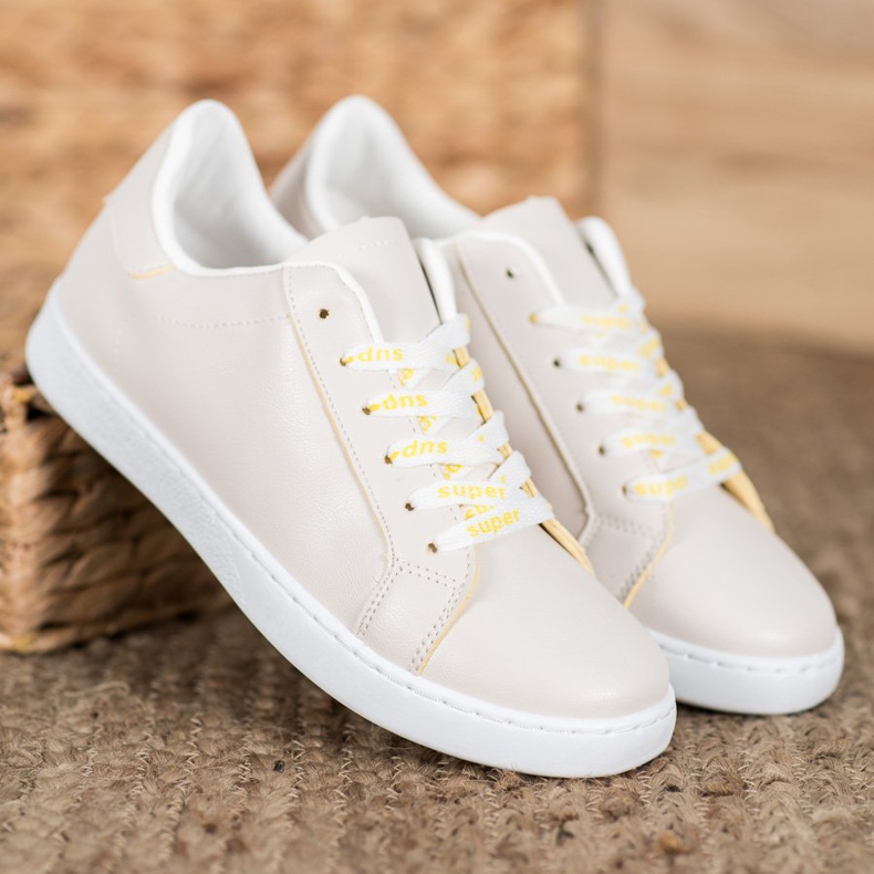 SHELOVET Pantofi sport super maro galben 1