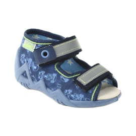 Pantofi pentru copii Befado galbeni 350P011 albastru marin albastru 1
