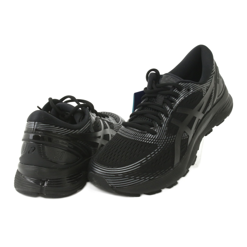 Pantofi de alergare Asics Gel-Nimbus 21 M 1011A169-004 negru gri 4