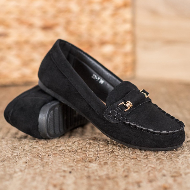 Queen Vivi Mocasini casual negru 2