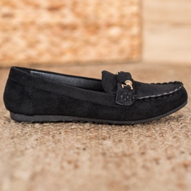 Queen Vivi Mocasini casual negru 1