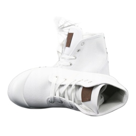 Adidași înalți 32-140 Alb 4