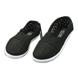 Wishot Adidași strălucitori de fete și sloppy 44-053 negru 3