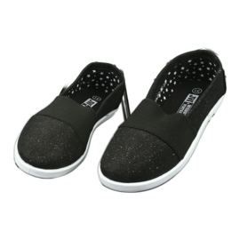 Wishot Adidași strălucitori de fete și sloppy 44-053 negru 2