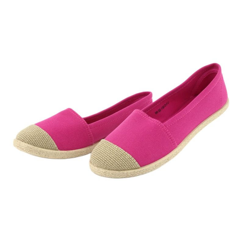 Wishot 32-130 espadrile balerine roz 3 Wishot 32-130 espadrile balerine roz 3