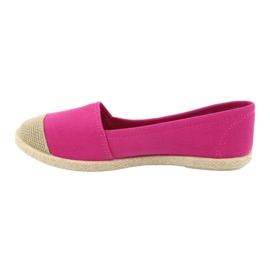 Wishot 32-130 espadrile balerine roz 2 Wishot 32-130 espadrile balerine roz 2