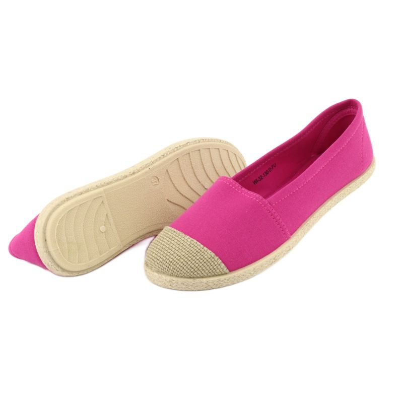 Wishot 32-130 espadrile balerine roz 4 Wishot 32-130 espadrile balerine roz 4