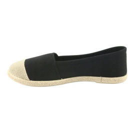 Wishot 32-130 espadrile balerine negru 2 Wishot 32-130 espadrile balerine negru 2