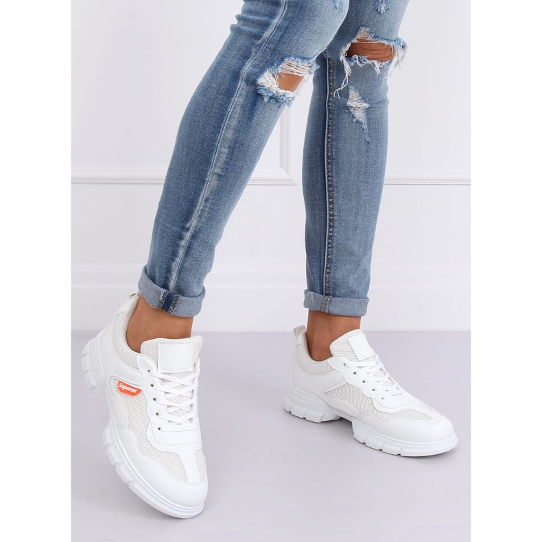 Pantofi sport albi C051 Blanco 1