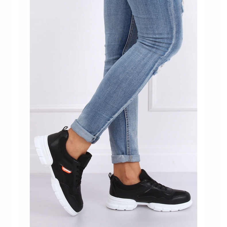 Pantofi sport negri C051 Negro negru 1